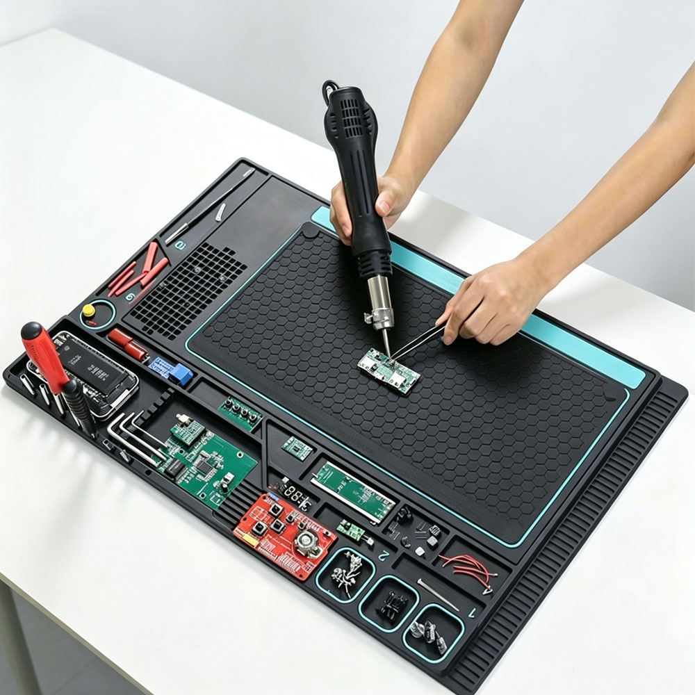 Infrared Bga Rework Station - بساط إصلاح متعدد الوظائف من السيليكون