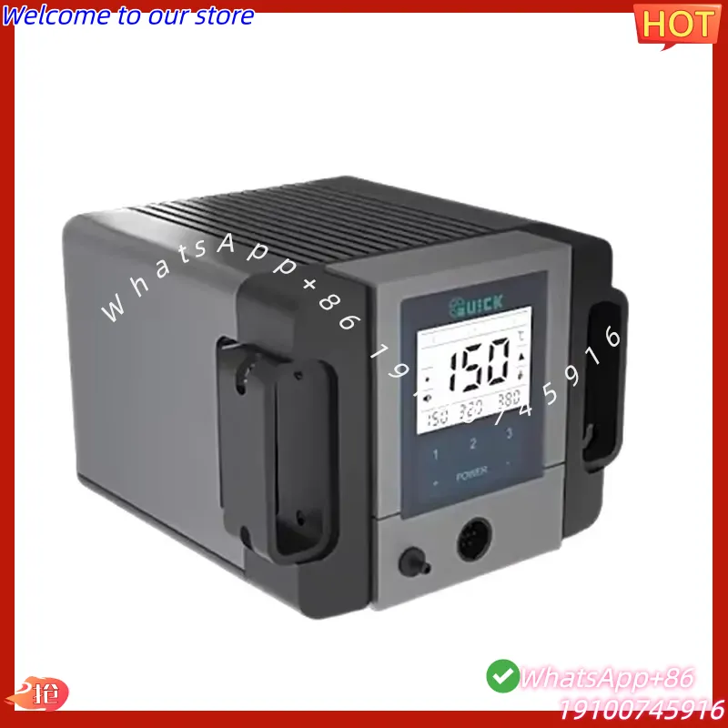 محطة لحام QUICK TV2 2026، مضخة - مراجعة Desoldering Pump Electric Vacuum Station وسعره