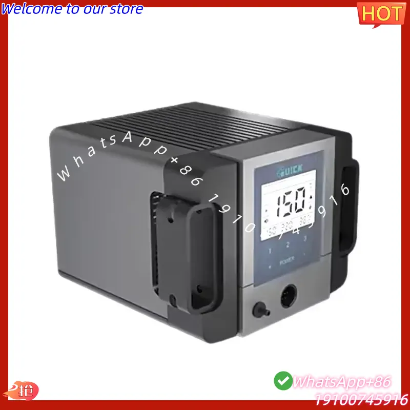 محطة لحام QUICK TV2 2026، مضخة - مراجعة Desoldering Pump Electric Vacuum Station وسعره